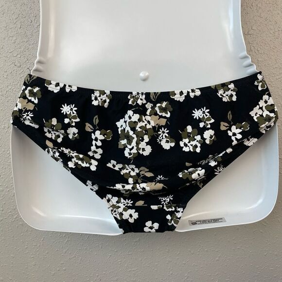 NWT MICHAEL Michael Kors Black Ivy Swim Bottoms Sizes XS, M, or L - Picture 3 of 4